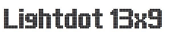 Lightdot 13x9字体