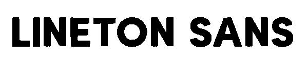Lineton Sans字体