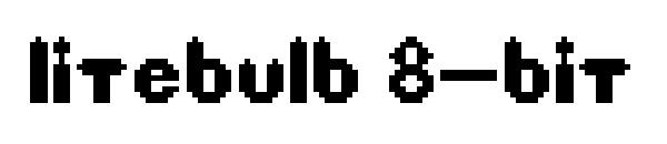 Litebulb 8-bit字体