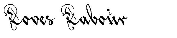 Loves Labour字体