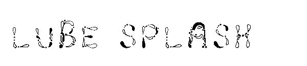 Lube Splash字体