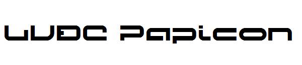 LVDC Papicon字体