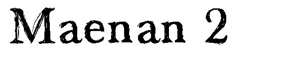 Maenan 2字体