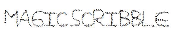 Magic Scribble字体