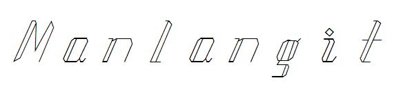 Manlangit字体