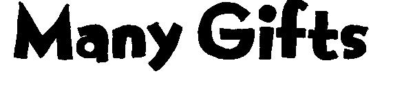 Many Gifts字体