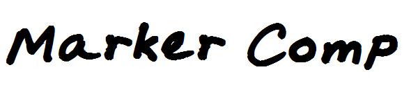 Marker Comp字体