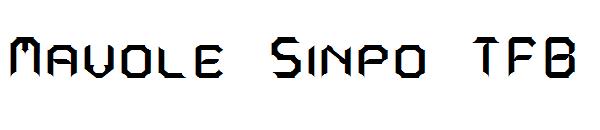 Mavole Sinpo TFB字体