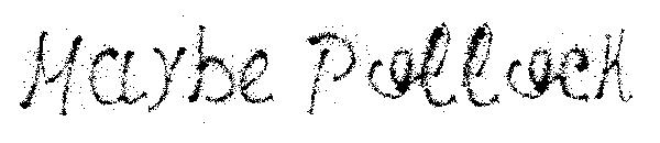 Maybe Pollock字体