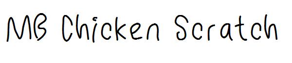 MB Chicken Scratch字体