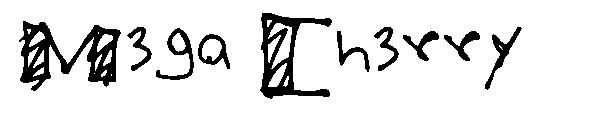 Mega Cherry字体