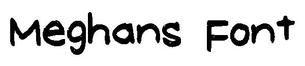 Meghans Font字体