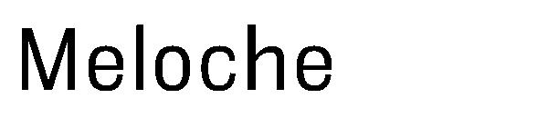 Meloche字体