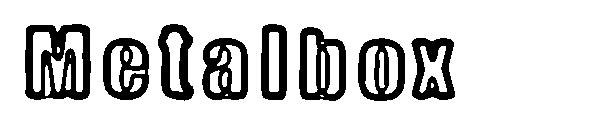 Metalbox字体
