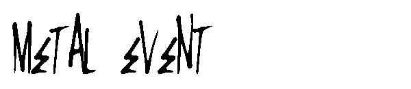 Metal Event字体