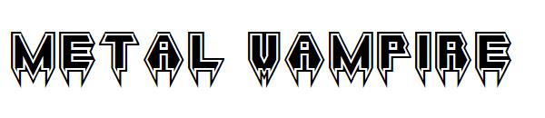 Metal Vampire字体