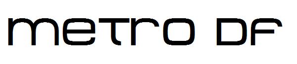 Metro DF字体