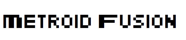 Metroid Fusion字体