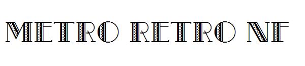 Metro Retro NF字体