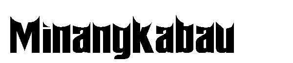 Minangkabau字体