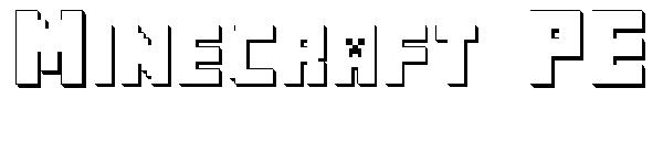 Minecraft PE字体
