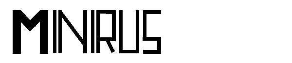 Minirus字体