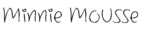 Minnie Mousse字体