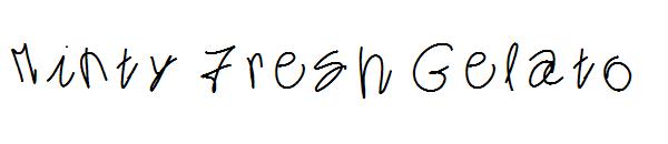 Minty Fresh Gelato字体