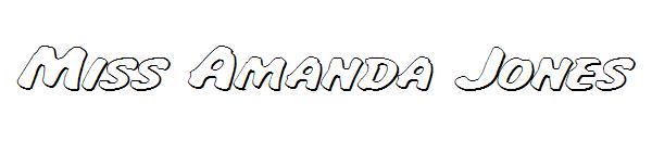 Miss Amanda Jones字体