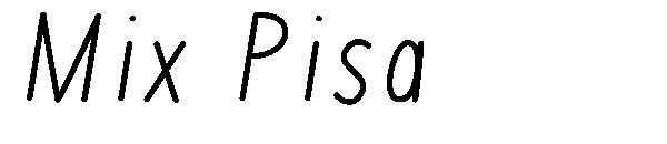 Mix Pisa字体