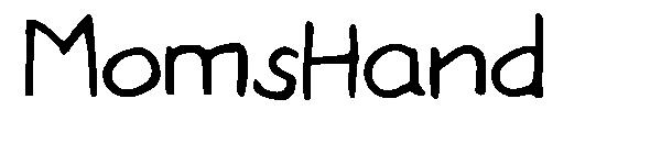 MomsHand字体