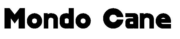 Mondo Cane字体