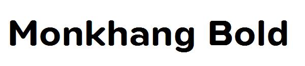 Monkhang Bold字体