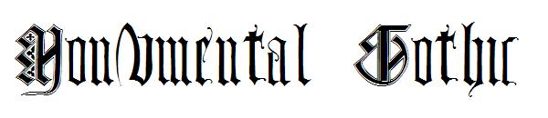 Monumental Gothic字体