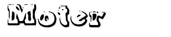 Moter字体