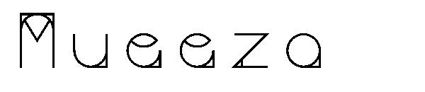Mueeza字体