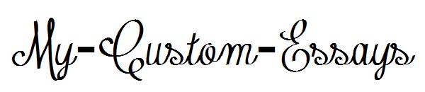 My-Custom-Essays字体