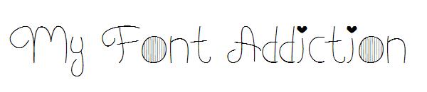 My Font Addiction字体