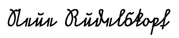 Neue Rudelskopf字体