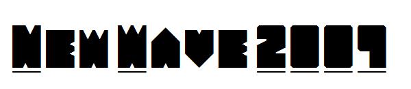 New Wave 2009字体