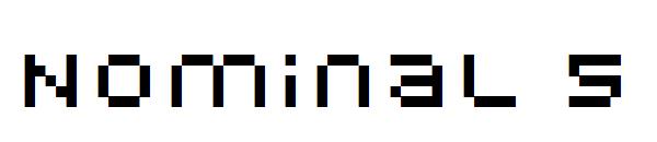 Nominal 5字体