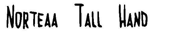 Norteaa Tall Hand字体