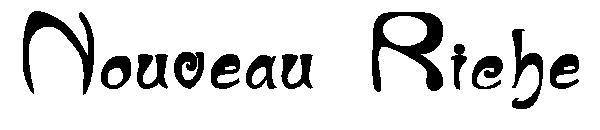 Nouveau Riche字体