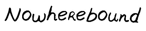 Nowherebound字体