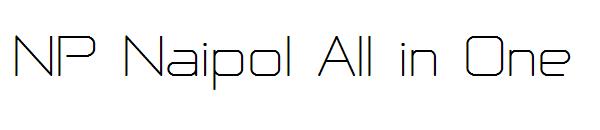 NP Naipol All in One字体
