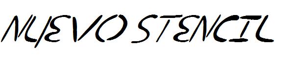 Nuevo Stencil字体