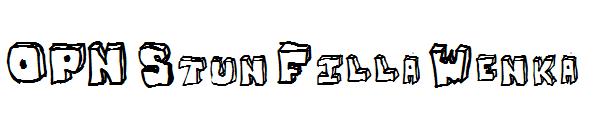 OPN Stun Filla Wenka字体