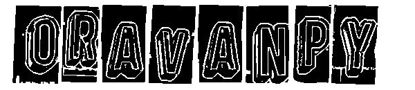 Oravanpy字体