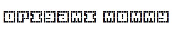 Origami Mommy字体
