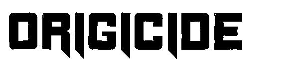 Origicide字体